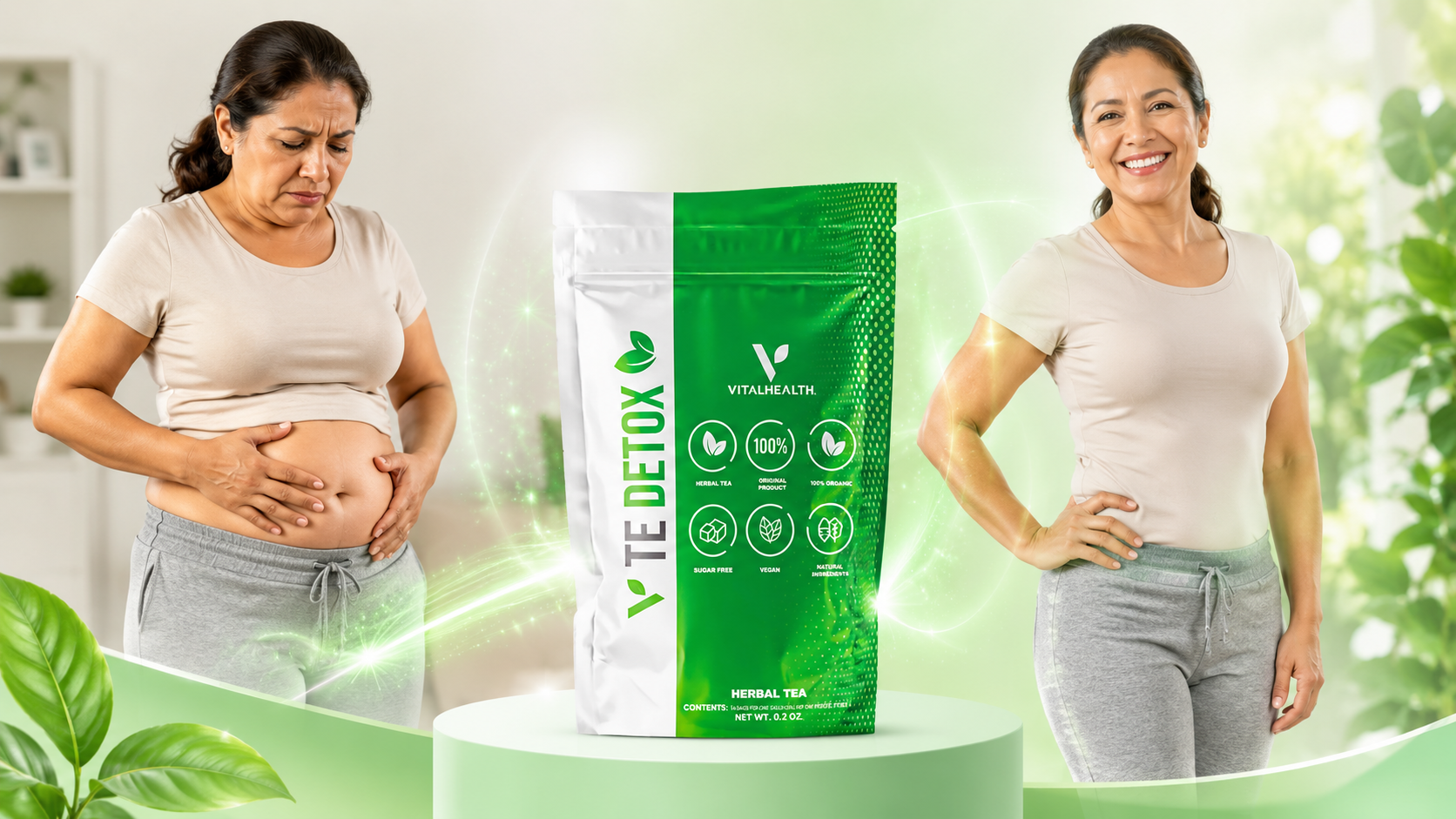 Beneficios visuales de V-TEDETOX