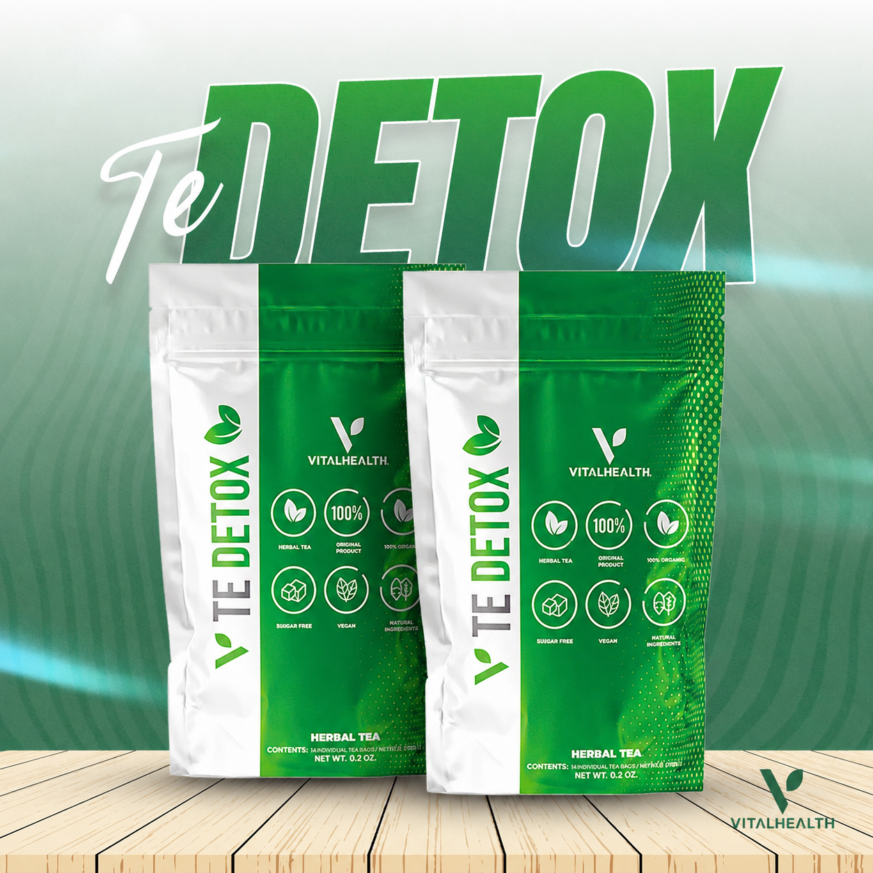 2 sobres de V-TEDETOX